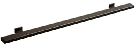 Barandilla de Escalera Interior Hierro Forjado Barandilla de Seguridad Antideslizante Pasamanos Industrial para Escaleras Negro para Ancianos Niños Baño Loft Jardín (30CM)