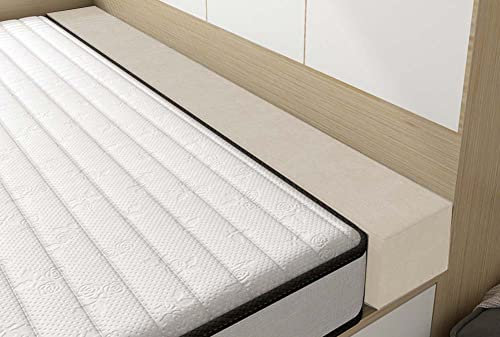 Memory-Foam-Bettbrücke für King-Size-Doppelbett, weiches Kopfteil, Matratzenverbinder, Lückenfüller, Sicherheitsbettschutz, waschbare Stoßstange