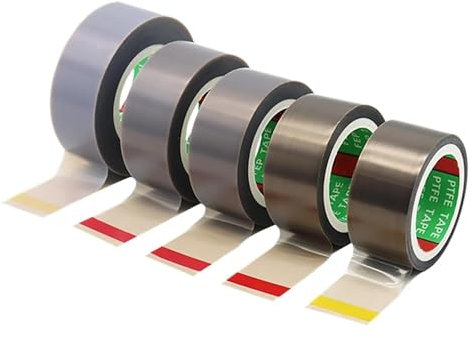 RSRSR Hochtemperatur-Glasfaserband, 0,25 mm Dickes Teflonband, 120–300 mm breites PTFE-Klebeband for Vakuumiermaschinen und die Elektroindustrie, 10 Meter lang, 120 mm(120mm)