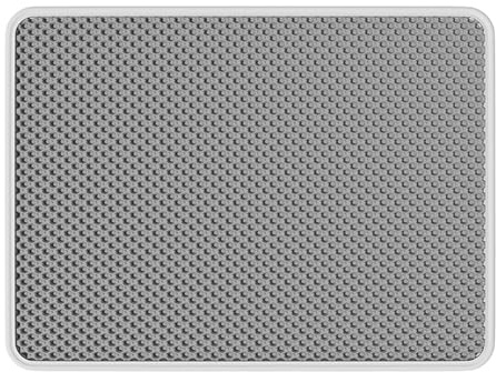 Katzenklo Matte Groß 120 x 70 cm, EVA Katzenstreu Matte Katzenklo Unterleger Waben Design Katzentoilette Vorleger Wasserdichte Doppelte Schichte Entwurf Bienenwabe Matte Katzenmatte für Litter (A)