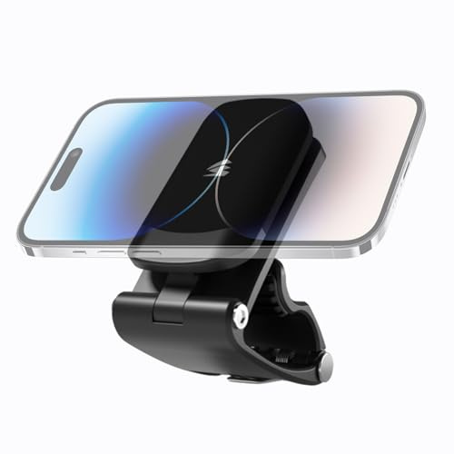 Soporte magnético para teléfono para coche, mini soporte para teléfono celular, clip para salpicadero, soporte para smartphone, para automóvil, SUV, camión, RV, viajes, vacaciones, conducción en coche