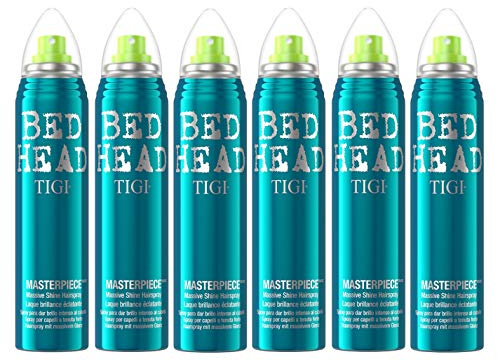 6er Massive Shine Mini Hairspray TIGI Bed Head Masterpiece 75 ml