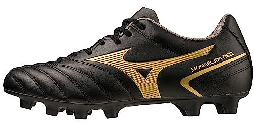 Mizuno Monarcida Neo II FG P1GA232550, Mens Football Trainers, Black, 45 EU