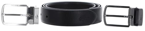 Lacoste Elegance Reversible Stitched Box Belt W100 Noir Marron - kürzbar