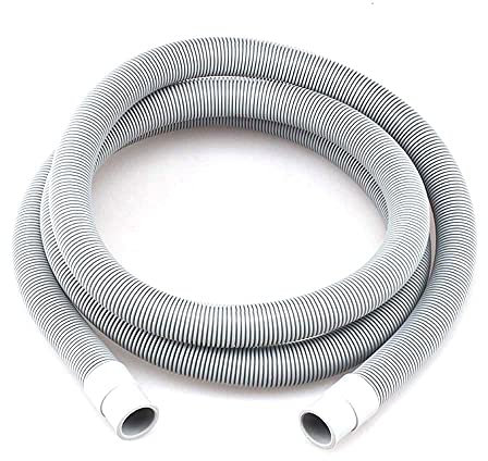 KOINEN Abflussrohr, Ablaufrohrverlängerung, Universal-Waschmaschine, Geschirrspüler, Ablaufschlauch, Verlängerungsrohr-Set, 1/2/3 m Verlängerung (Farbe: 2 m) (Farbe: 1 m) (Size : 3m)