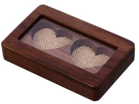 VALICLUD Schmuckbox Holz Für Ringe Und Elegantes Design Für Und Persönlichen Gebrauch Langlebig Und