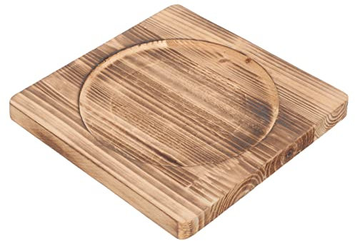 KICHOUSE Vassoio Teppanyaki Manico per Padella Anti-Schizzi Sottopentola da Cucina Sottopentola per Ciotole da Portata Portapentole Calde Pentole E Padelle Teiera di Raffreddamento