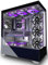 KEDIERS Boîtier PC ATX avec 4 Ventilateurs Préinstallés, Boîtier Ordinateur Moyen Tour avec Double Vitre Trempée Panoramique, Boîtier PC Gamer, Noir, Modèle P4