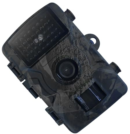 GANAZONO Cámara de Caza Nocturna Resistente al Agua Pantalla de 2 Pulgadas 1080p Disparo Rápido de 0,8 S para Observación Forestal y Exploración al Aire Libre