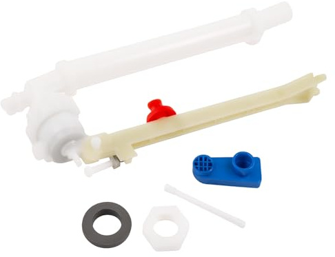 1/2 High/Low Pressure Part 3 Ball Valve Bottom Entry WC Toilet Cistern | 1/2 High/Low Pressure Ball Valve | Bottom Entry Inlet Fill Valve for WC Toilet Cistern | Pack Replacement