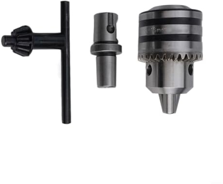 Kit de mandrin de perceuse pour perceuse magnétique, mandrin de clé de 1,5 13 mm et 3 16 mm avec tige de 1,9 cm à cône B16, mandrin en métal normal (C)