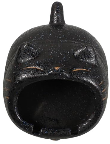GETAJGHSD Ashtray and Sturdy Design with Large Capacity Cat-shaped Ceramic Decorative and Cat Figurine Home Décor for Office and Tabletop Use for Smokers