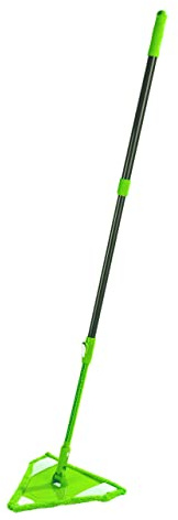 Maximex Triangel - Fregona para suelos y baldosas, plástico (ABS), 28 x 68-160 x 3 cm, color negro