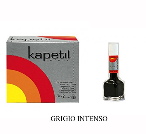KAPETIL LOZIONE RIFLESSANTE PER CAPELLI GRIGIO INTENSO 12 FIALE DA 17ML