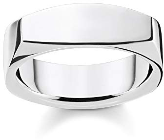 THOMAS SABO Ring Eckig silber 925 Sterlingsilber