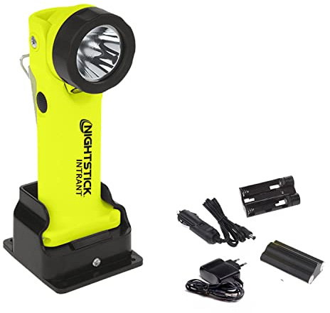 LED-MARTIN Nightstick INTRANT Akku Winkelkopflampe - inkl. Ladestation - Feuerwehr - ATEX - XPR-5568GX