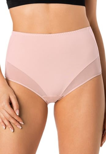 Teyli damtrosor bomull för att dölja brister – bikinis och midjetrosor för kvinnor – trosor bomull damer, röd, L