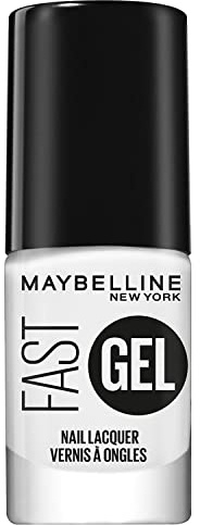 Maybelline New York Smalto Unghie Fast Gel, Smalto ad Asciugatura Rapida Effetto Gel Lucido, Tenuta fino a 10 Giorni (con utilizzo di top coat), Formula Vegana, Colore: 1 Top Coat