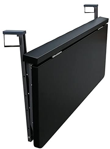 wandklapptisch klapptisch Wand wandtisch klappbar, Wandmontierte Geländertische, Balkontisch, verstellbare schwebende Regale, Balkon-Hängetisch, Balkon-Bar-Beistelltisch im Freien für kleine