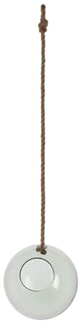 Esschert's Garden - Jarrón de bola de cristal para colgar (talla S, 15 cm)