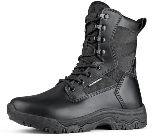 FREE SOLDIER Bottes Tactiques Femme 8 Pouces Légères Bottes de Combat Durables Bottes Militaires de Travail À L'Extérieur Bottes de Désert Pour Femme