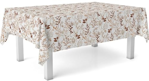 ECOMMERC3 Wachstuch, Größe 100 x 140 cm, fleckenabweisend, Botanische Tischdecke, 100% Made in Spain, kein Durchdringen von Flüssigkeiten, Botanic | Robustes, glattes Gewebe - wasserdicht - fleckenabweisend - mit feuchtem Tuch abwischbar - Qualität aus Spanien