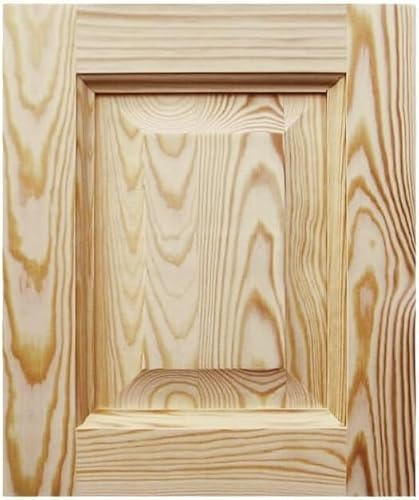 Agritrade AK Cassette Door - Natural Raw Pine Wood - Wardrobe Cabinet Fronts - Rustic Single Panel Door - Unfinished Ready to Stain, Paint, Varnish