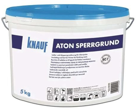 Generisch Knauf Aton Sperrgrund weiß pigmentiert 5 kg Eimer