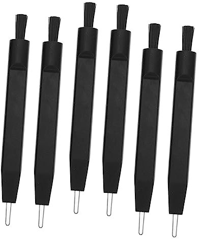 FOMIYES 6piezas Cepillo Accesorio De Limpieza De Nailon Herramienta De Limpieza para Cepillo De para Limpiador De para Eliminar La Suciedad del Cerumen