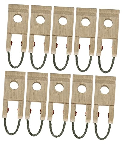 PartyKindom 10 Pcs Piano Butt Flange Bracket Durable Middle Pedestal Line Shaft Accessories for Piano Tuning Tools for Music Lovers and Professionals