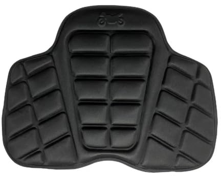 AXCAR Coprisella Moto Cuscino per Sella da Moto, Assorbimento degli Urti, Cuscino per Sella da Moto Traspirante, Coprisedile Fresco per Moto