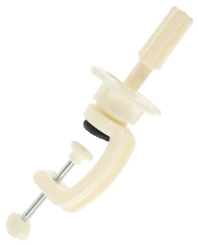 HAMPPLIES Support de Tête de Mannequin Facile à Ranger Réglable en Plastique et Fer pour Formation Professionnelle et Voyage en Coiffure