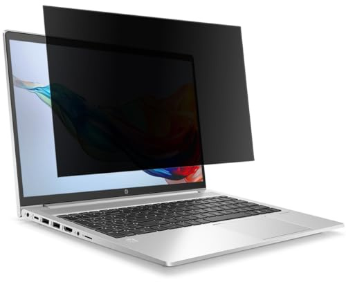 KARYLAX - Protection d'écran Anti-Espion, Anti-reflet, Anti-UV, Protecteur avec Filtre de Confidentialité Privacy Compatible pour Ordinateur HP OmniBook 7 17-dc0005nf 17 pouces
