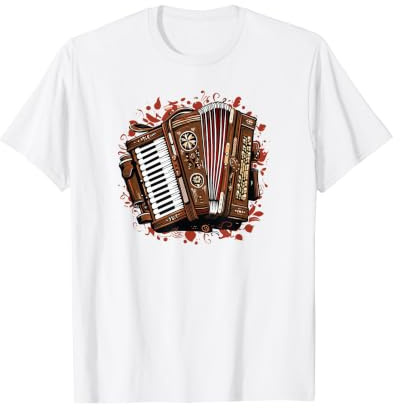 Accordéoniste Accordéon-Musicien Musique Accordéon T-Shirt Graphique avec Valeur