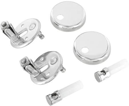 Ideal Standard - Multi Suites, Set di cerniere per sedile copriwater serie Cantica in acciaio inox, T2062BJ, Cromato