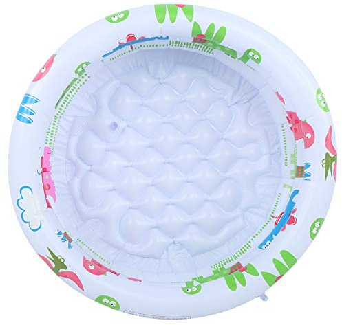GOWENIC Piscine Gonflable pour bébé, Piscine d'arrosage Gonflable, Petite Piscine à Pompe pour Enfants pataugeoire Ronde pour Enfants intérieure et extérieure pour Enfants/Fille/garçon