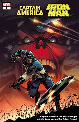 Captain America Iron Man #1 (Of 5) Infinity War Saga Variant W/ Rated Comics Backer