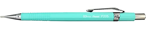 Pentel P200 Series Druckbleistifte, 0,5 mm, Pastellgrün, 12 Stück
