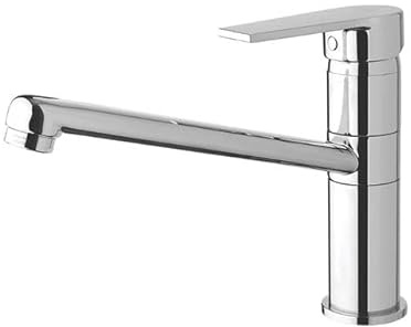 Franke Logos Long Reach Single Lever Swivel Spout Chrome Mixer Kitchen Tap
