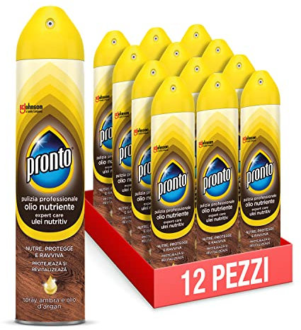 Pronto Spray Wood - Exalte et protège les surfaces, 1 paquet de 300 ml