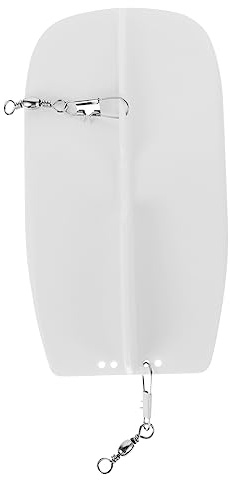 Toddmomy Planche De Plongée Plastique Haute Dureté pour Mer Accessoire Traîne Robuste Blanc Outil Corde Planche De Artificielle