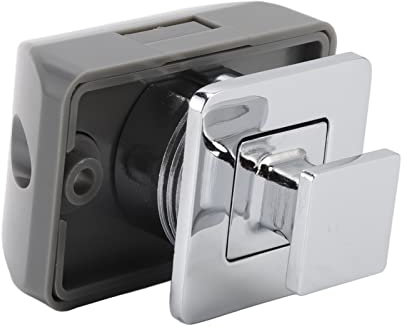 Druckknopf-Verriegelungsknopf, Druckknopf-Verriegelung, Zinklegierung, Schrank-Türknauf-Verriegelung für Wohnmobil, Wohnwagen, Wohnmobil, Wohnmobil