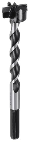 sourcing map Forstner Drill Bit 22mm (7/8) Dia 125mm (5) Long YG8/C1 Tungsten Carbide Twist Wood Forstner Bits Hole Saw Auger Opener Cutter for Woodworking Drilling