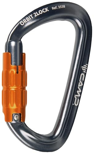 C.A.M.P. - Moschettone - ORBIT 2LOCK - Canna di fucile