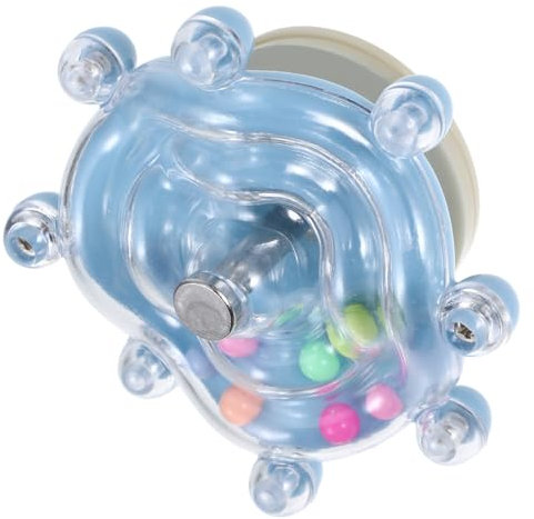 DRESSOOS Juguetes Masticables para Loros De Material Seguro Juguete Interactivo Sonajero y para Pájaros Medianos Entretenimiento Jaula para Periquitos