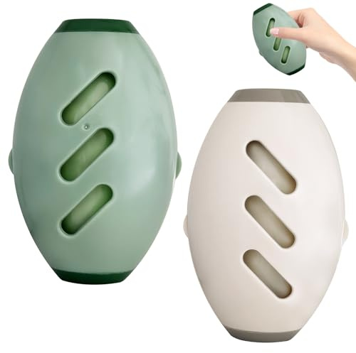2 Pieces of Reusable Lint Roller,Lint Roller for Clothes,Clothes Roller Sticky for Pet,Portable Clothes Roller,Washable Sticky Rolls,Suitable for Clothes,Sofas,Hair Debris(Light Green,Creamy White)