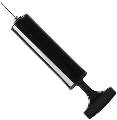 Ballpumpe, Luftpumpe, Inflator-Set mit Nadel, Düse, Verlängerungsschlauch, Handpumpe, Düse und Verlängerungsschlauch für Fußball, Volleyball, Wasserübungen, Ballon, Schwimmen, aufblasbare