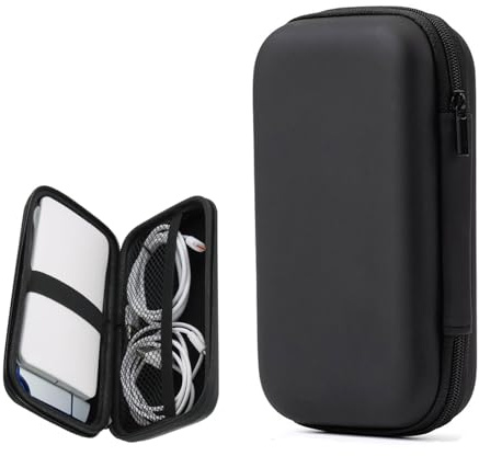 BeoTnp Power Bank Case, Durable Travel Organizer for Electronics, Compact Storage Solution for Chargers and Cables, Lightweight Design for Tech Accessories, Suitable for Travel
