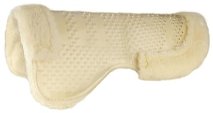 YShiuoL Sattelunterlage Gel Pad Flexible Sattel Pad rutschfeste Gel Pad Fleece Futter REIT Pad Reiten Schock