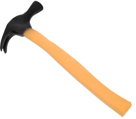 Supvox Prank Hammer aus Weichem Gummi Sicherer Spielhammer für Vielseitiges Cosplay Halloween requisit Lustiges Trickspielzeug für Partys und Aprilscherzspaß